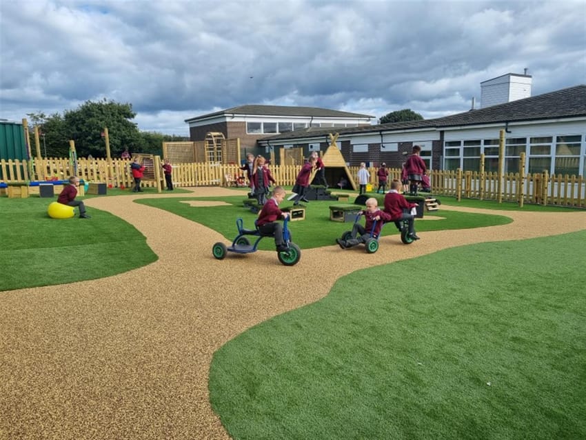 Abbey Park Junior School's EYFS Playground Re-design! Main Image